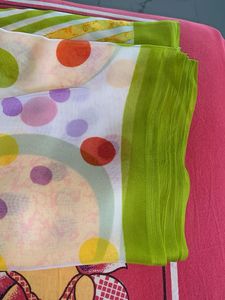 Colorful Polka Dot saree