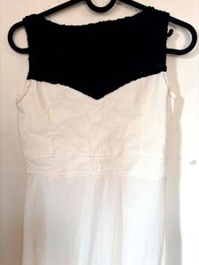 NEW Elegant Black &amp; White Dress