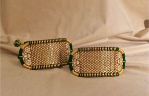 Sterling Silver Kundan Bajuband