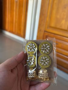 Double Layer Earrings