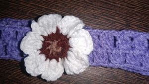 Crochet Flower Hair Accessories