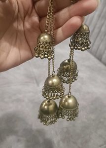 Statement Jhumka Earrings
