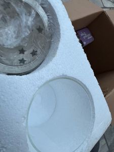 Borosil Big Akand Diya Set Unused Branded