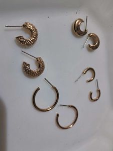 Earring Set Of Six New