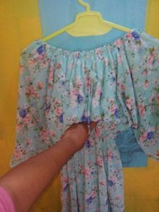 Floral Off-Shoulder Dress