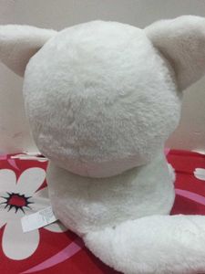 Cute Plush Cat with Heart