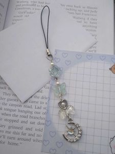 Cute Moon & Star Phone Charm