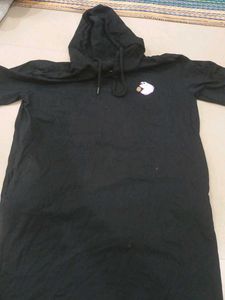 Graphic Print One Line Tshirt dress