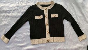 Korean Elegant Knit Cardigan
