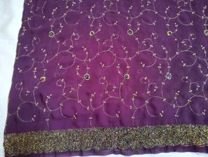 saree with blouse 💗like new !