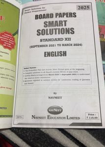 12 Class Textbook/soltution Book