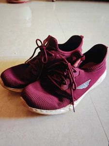 Maroon Sneakers