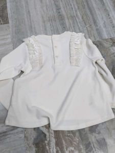 Cute Girls' Long Sleeve Top