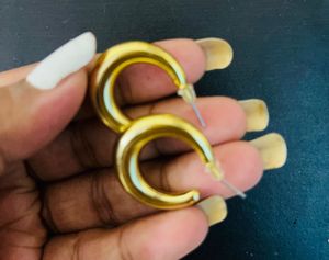 Gold Hoop Earrings