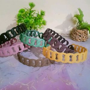 Matte Color Hair Band For Girl/ Kids/ Women