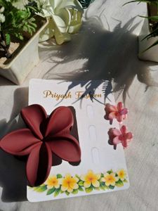 Flower Hair Clips - Cute Accessory