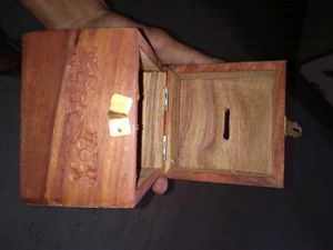 Carved Wooden Box