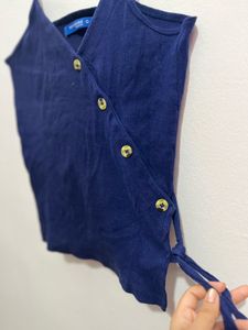 Cute Navy Tank Top
