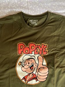 Popeye Olive Green T-shirt