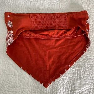 FOREVER 21orange Floral Bandana