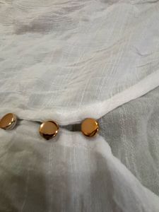 White Tie-Front Crop Top