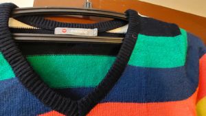 Colorful Striped Sweater