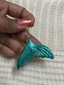 Mermaid Ocean themed earrings