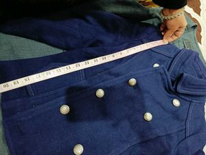 🇳🇿💫🎀Navy Short Peacoat - Stylish &amp; Chic