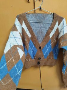 Argyle Cardigan