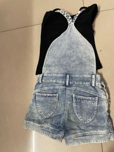 Denim Short Dress