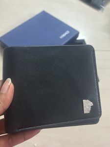 Versace Black Leather Wallet