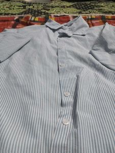 Stylish Blue Button-Down Shirt