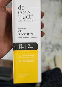 Deconstruct Sunscreen Spf50+ And PA+++