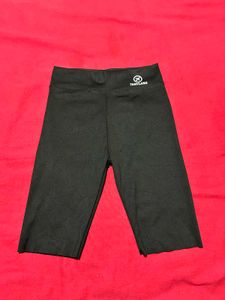 Black High Waist Gym Cycling Shorts