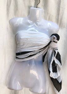 Elegant White Embellished top