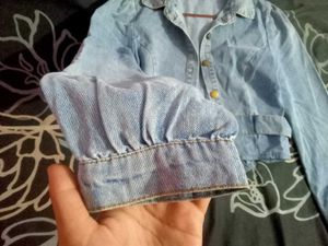 Is This A Wow Denim Jacket With Unique Design 🤌❤️