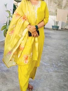 Yellow Kurta Set