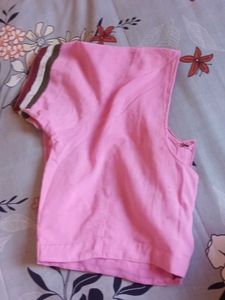 Pink Embroidered Saree