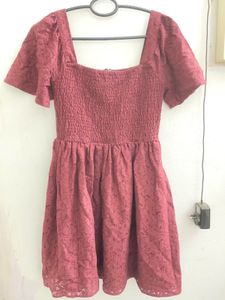 Pretty Maroon Dress