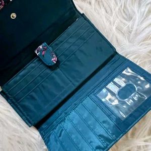 Floral Print Wallet