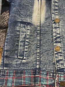 Denim Jacket with Hood