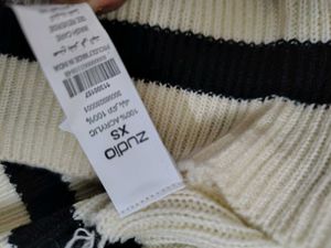 Striped Knit Sweater