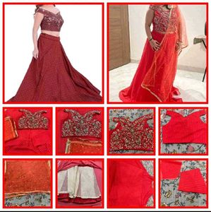 🔥 Karvachauth Offer of 3 Designer Lahenga 🔥