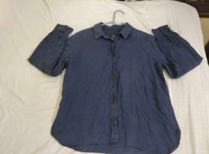 Blue Casual Shirt Bust 46