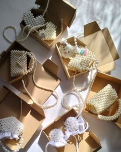 Pearl Beaded Handbags