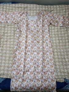 Floral Print Kurta