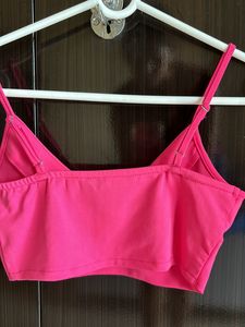 Pink Bralette Top