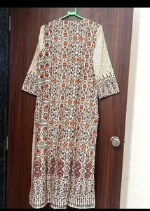 BIBA Printed Kurta &amp; Dupatta