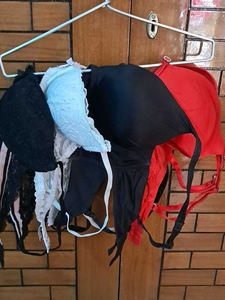 Imported Fabric  Combo  Of  Four  Bra
