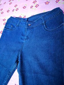 Dark Blue Denim Jeans